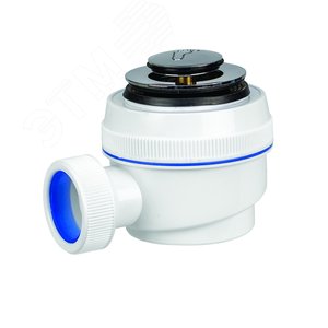 Изображение товара Сифон ЭЛИТ для душевого поддона с отверстием слива 50 мм, с выпуском Клик-Клак (шт)