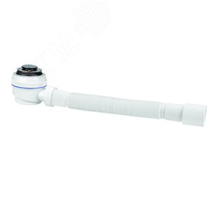 Изображение товара Сифон ЭЛИТ для душевого поддона с отверстием слива 50 мм, выпуск Клик-Клак и с гофротрубой 1'1/2- D40/50 (шт)