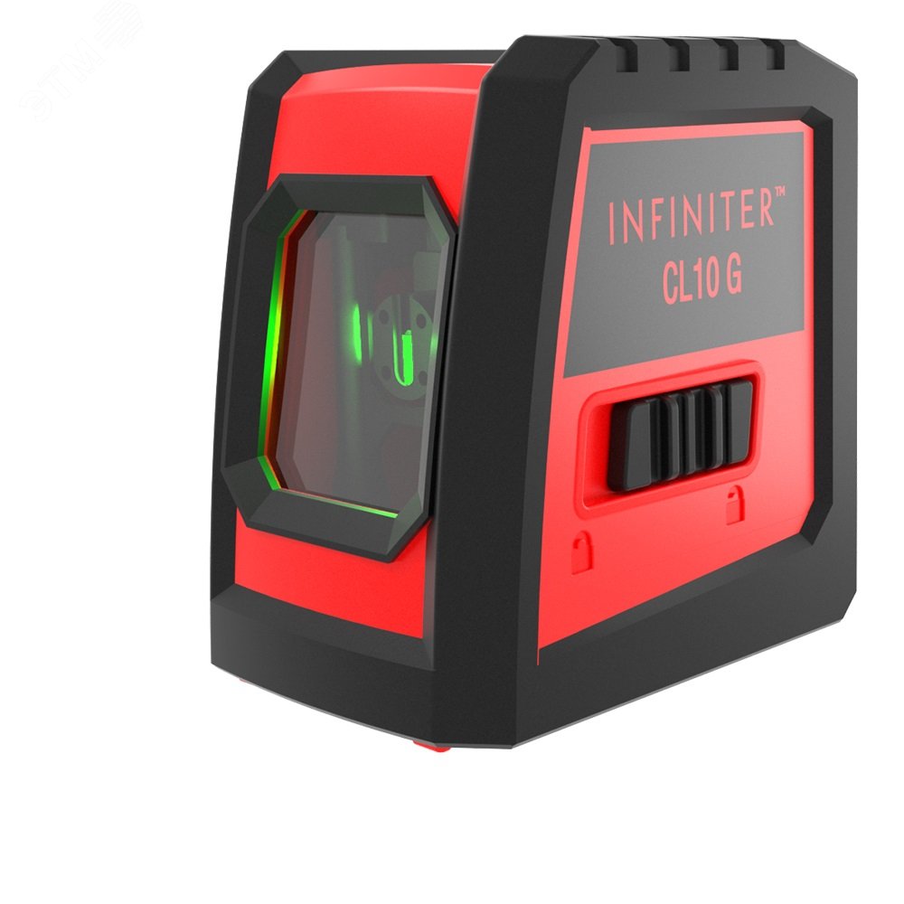 Изображение товара Инфинитер CL10G лазерный нивелир зеленый автоматический дальность 20м