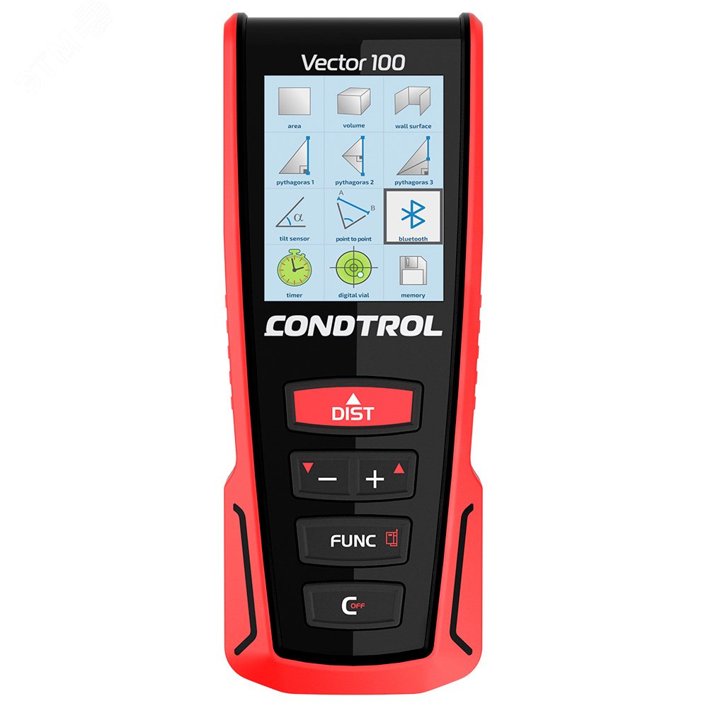 Изображение товара Лазерный дальномер Condtrol Vector 100 с Bluetooth и 3D-акселерометром