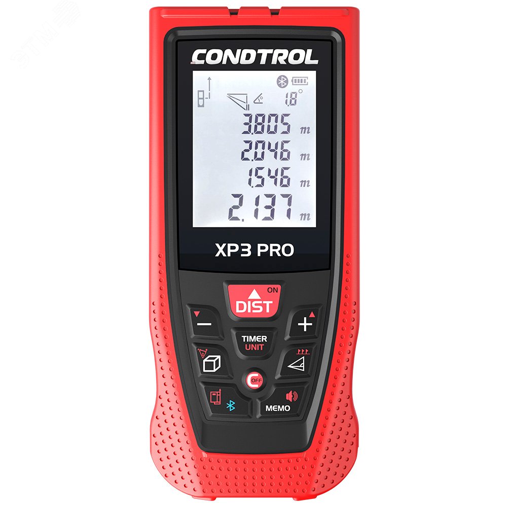 Изображение товара Дальномер лазерный Condtrol XP3 Pro с Bluetooth и защитой IP54 120 м