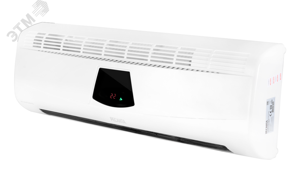 Изображение товара Электрический тепловентилятор Ресанта Твк-5 2 кВт для обогрева помещений