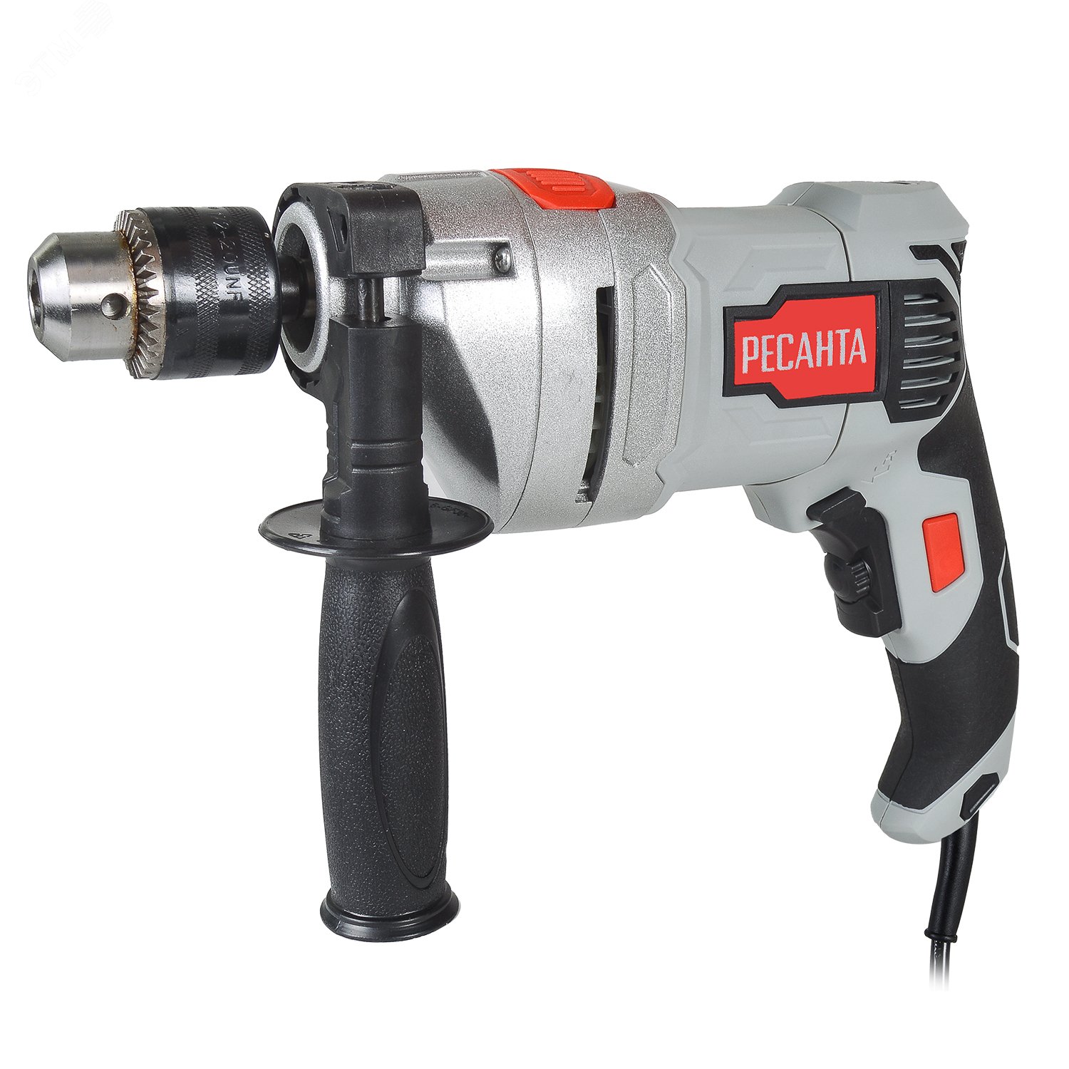 Изображение товара Дрель ударная ДУ-16/1100МК мощная с ударным механизмом для бетона и дерева