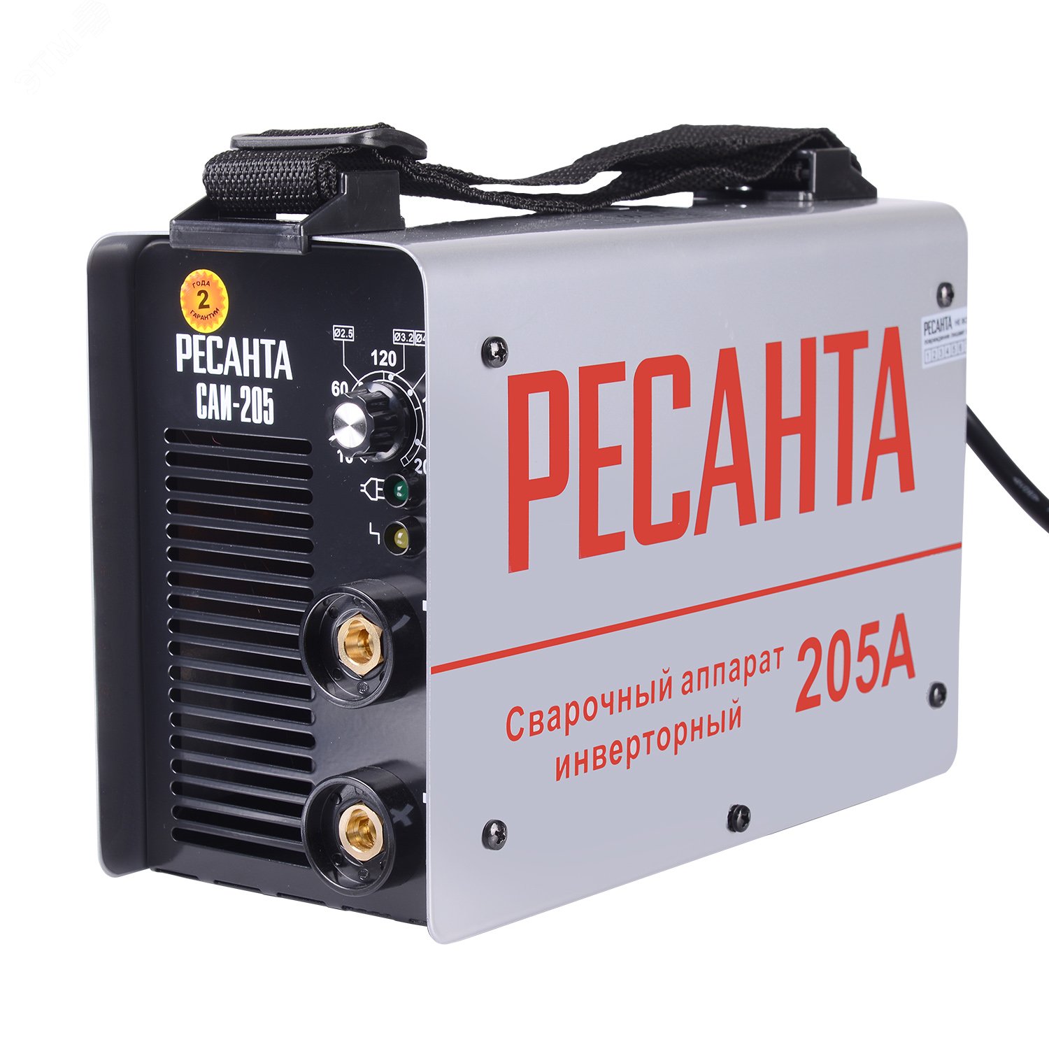 Изображение товара Инвертор сварочный ММА САИ 205 Ресанта для ручной дуговой сварки