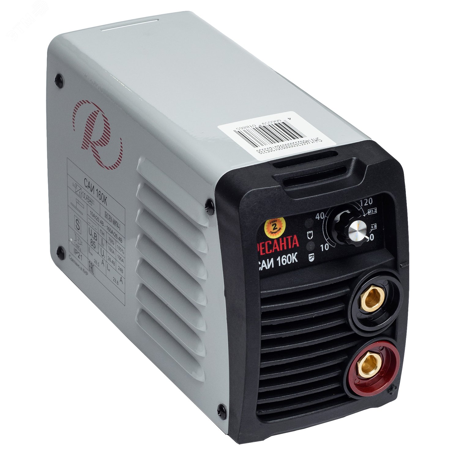 Изображение товара Инвертор сварочный ММА САИ160К компактный аппарат для ручной сварки