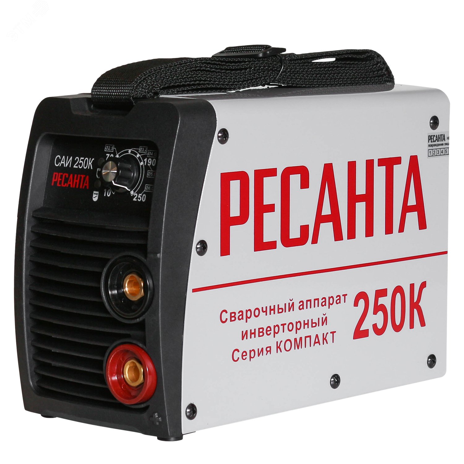 Сварочный аппарат инверторный САИ250К (компакт) 65/38 Ресанта - превью