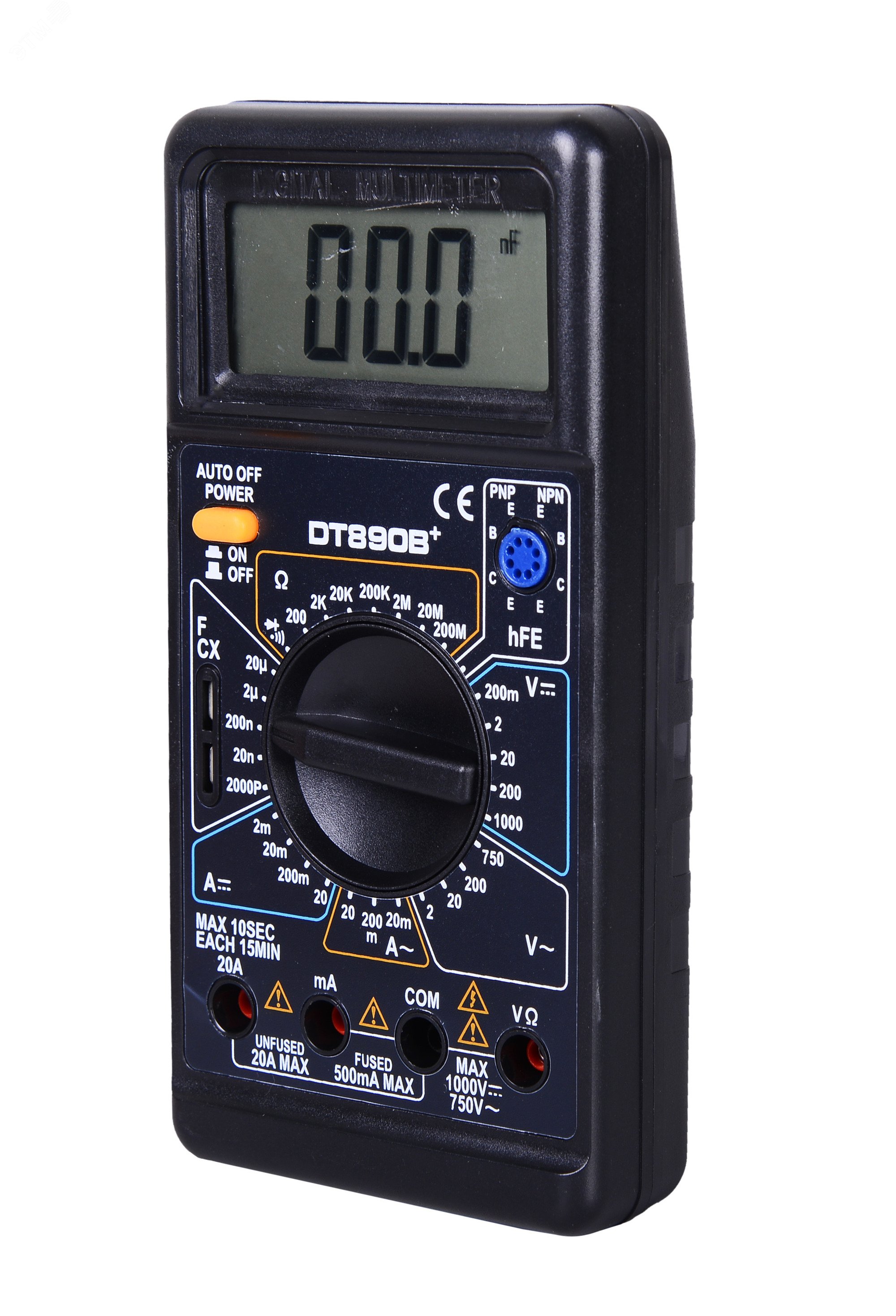 Изображение товара Мультиметр DT 890 B+ (шт)