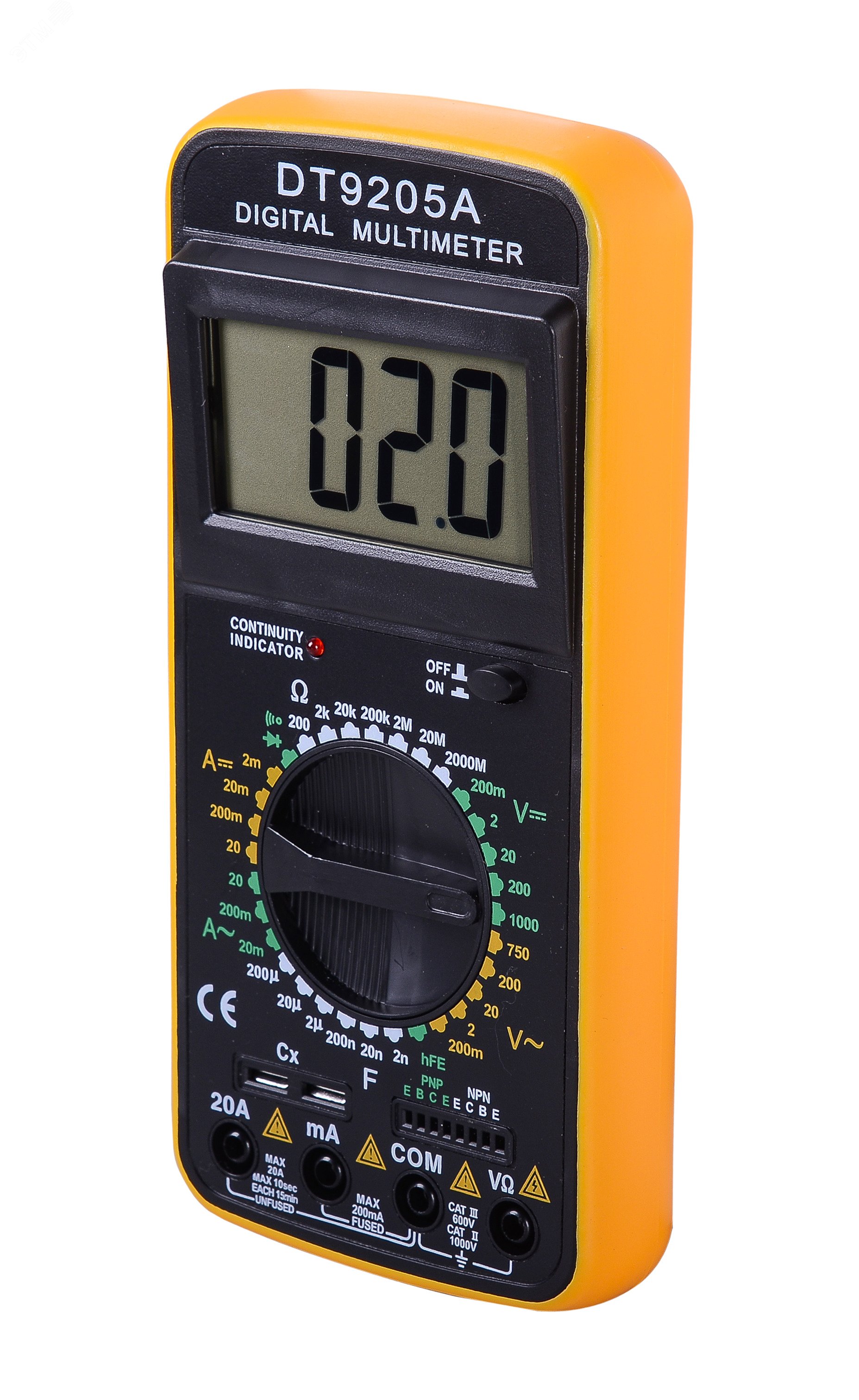 Изображение товара Мультиметр DT 9205A (шт)