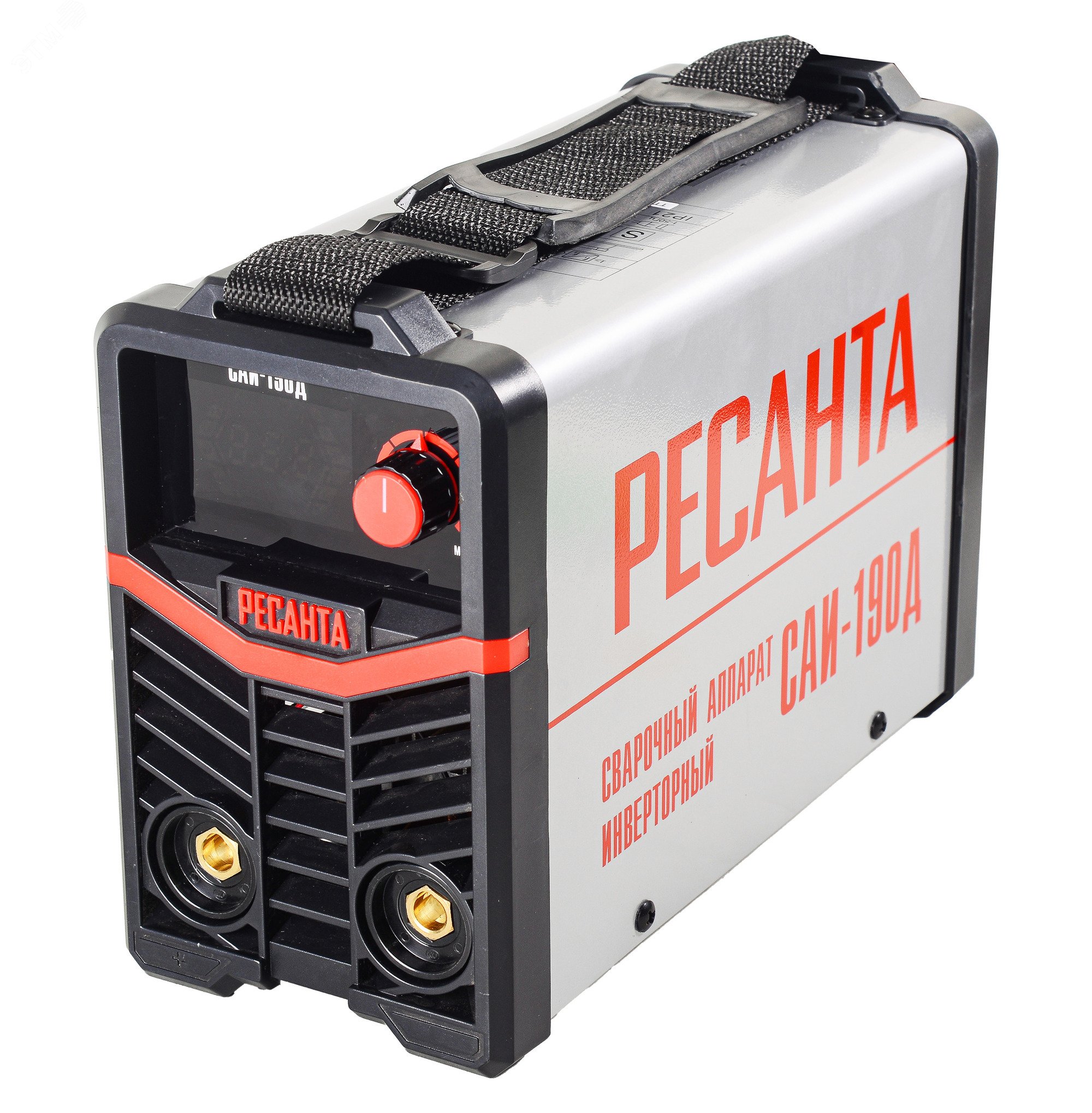 Изображение товара Сварочный инвертор MMA САИ-190Д Ресанта — для бытовой и профессиональной сварки