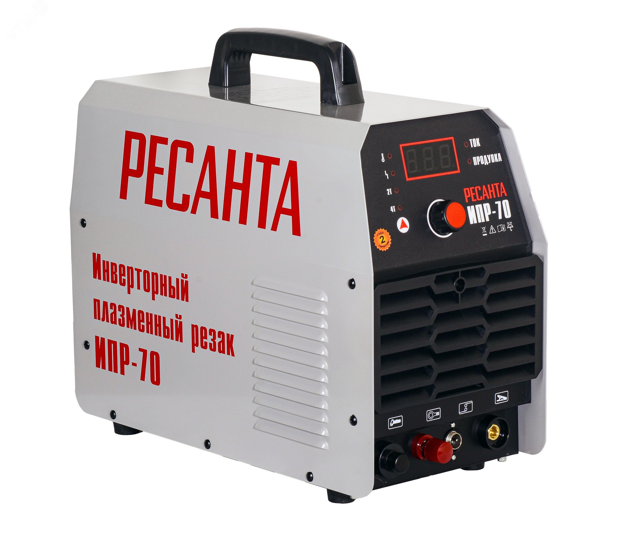 Изображение товара Инверторный плазменный резак ИПР-70 Ресанта для точной резки металлов