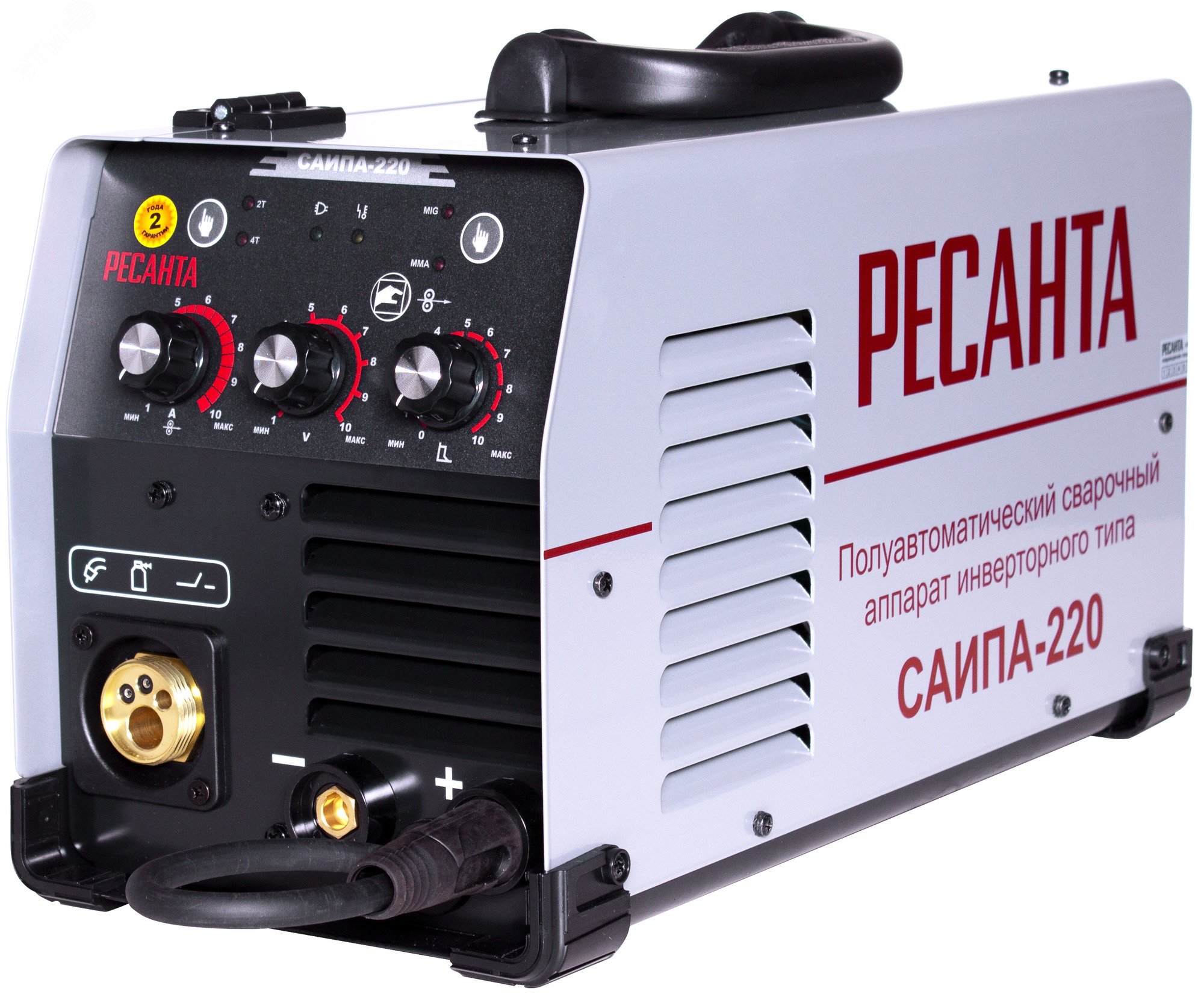 Изображение товара Полуавтомат сварочный САИПА-220 MIG/MAG (шт)
