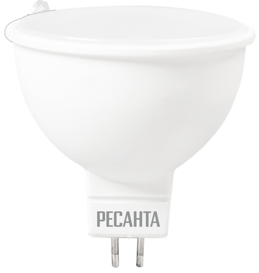 Изображение товара Светодиодная лампа LL-R-MR16-7W-230-4K-GU5.3 рефлектор нейтральный свет от Ресанта