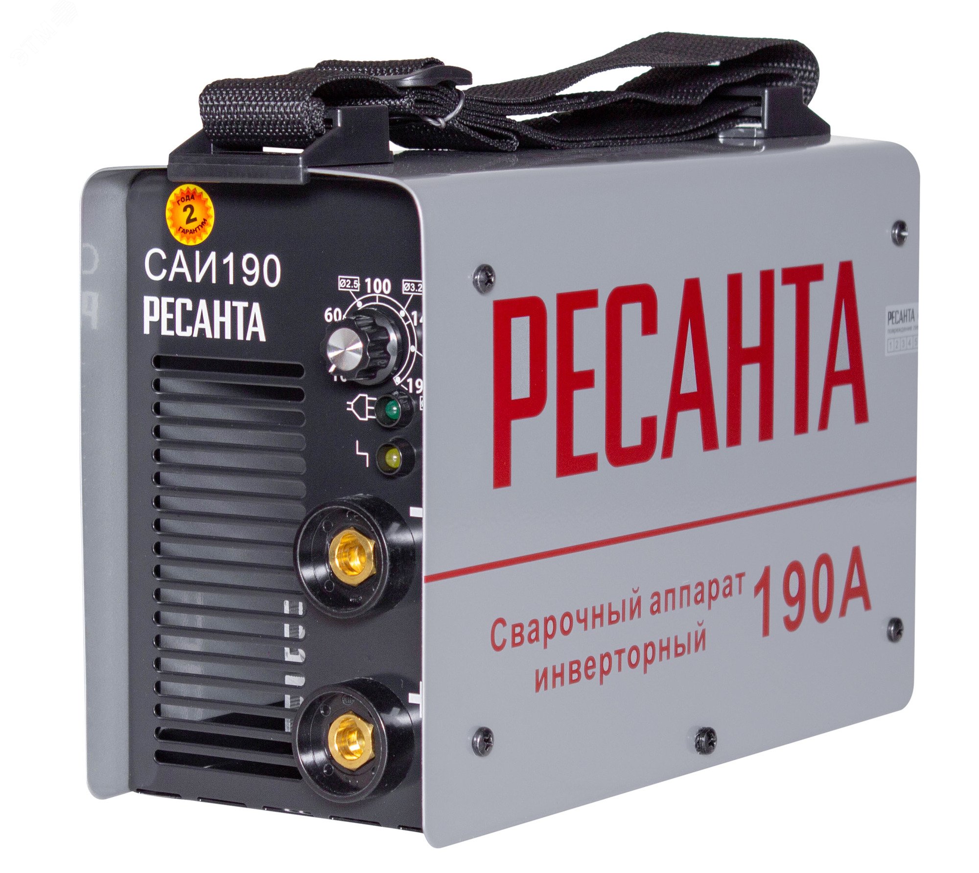 Сварочный аппарат инверторный САИ 190 65/2 Ресанта - превью