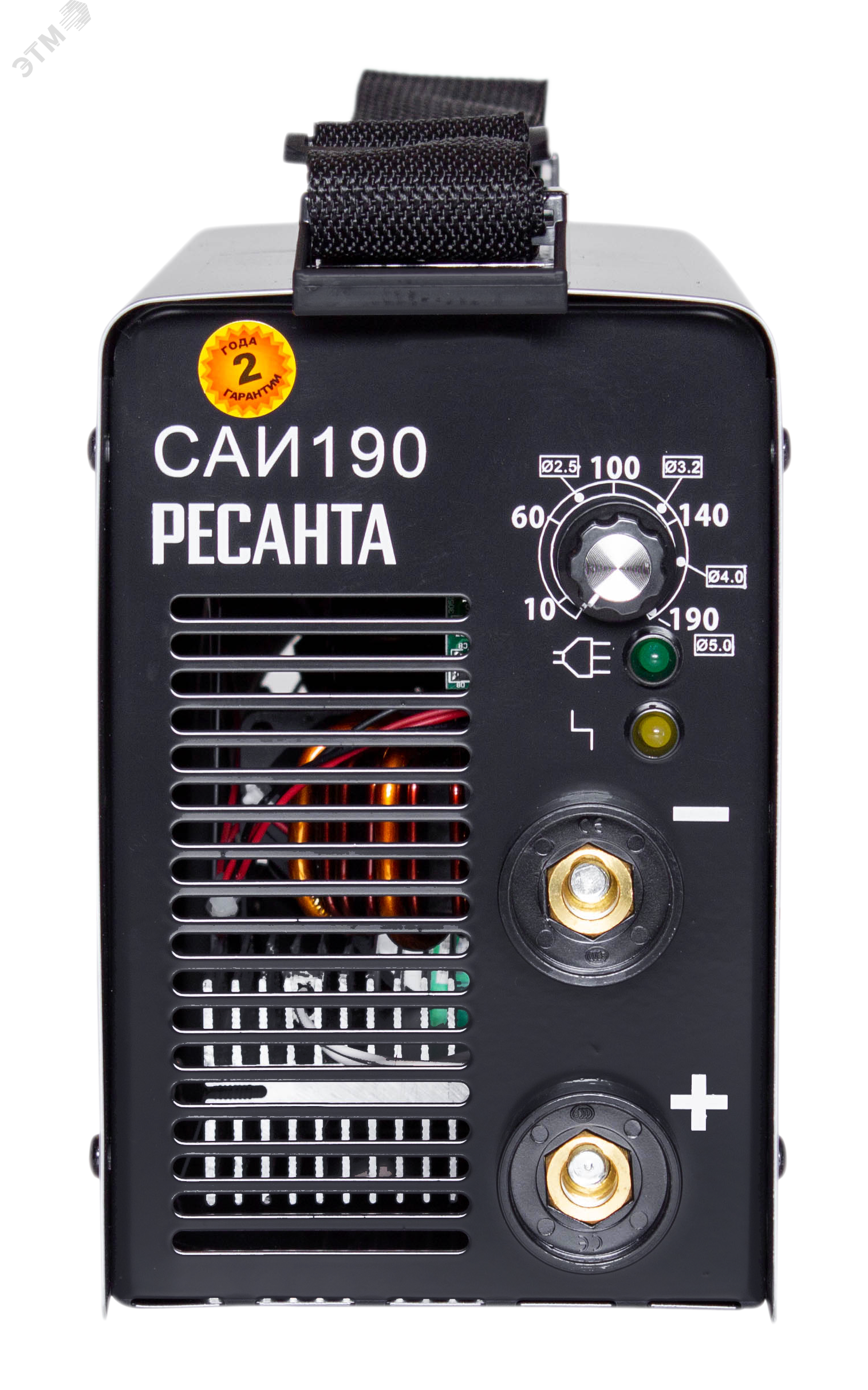 Сварочный аппарат инверторный САИ 190 65/2 Ресанта - превью 2