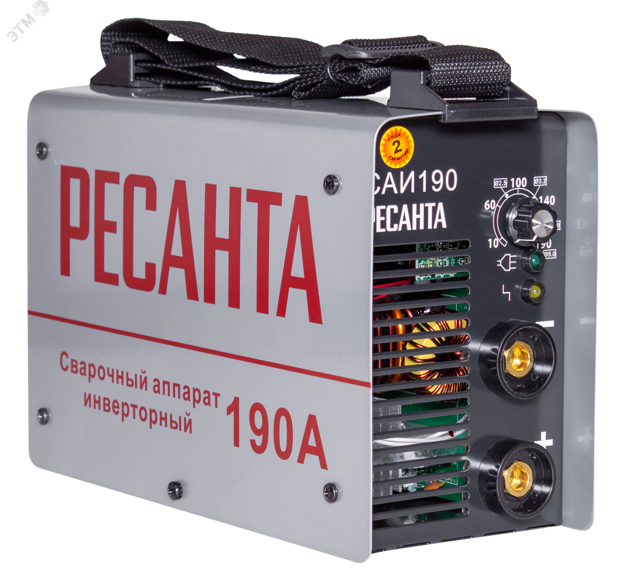 Сварочный аппарат инверторный САИ 190 65/2 Ресанта - превью 6