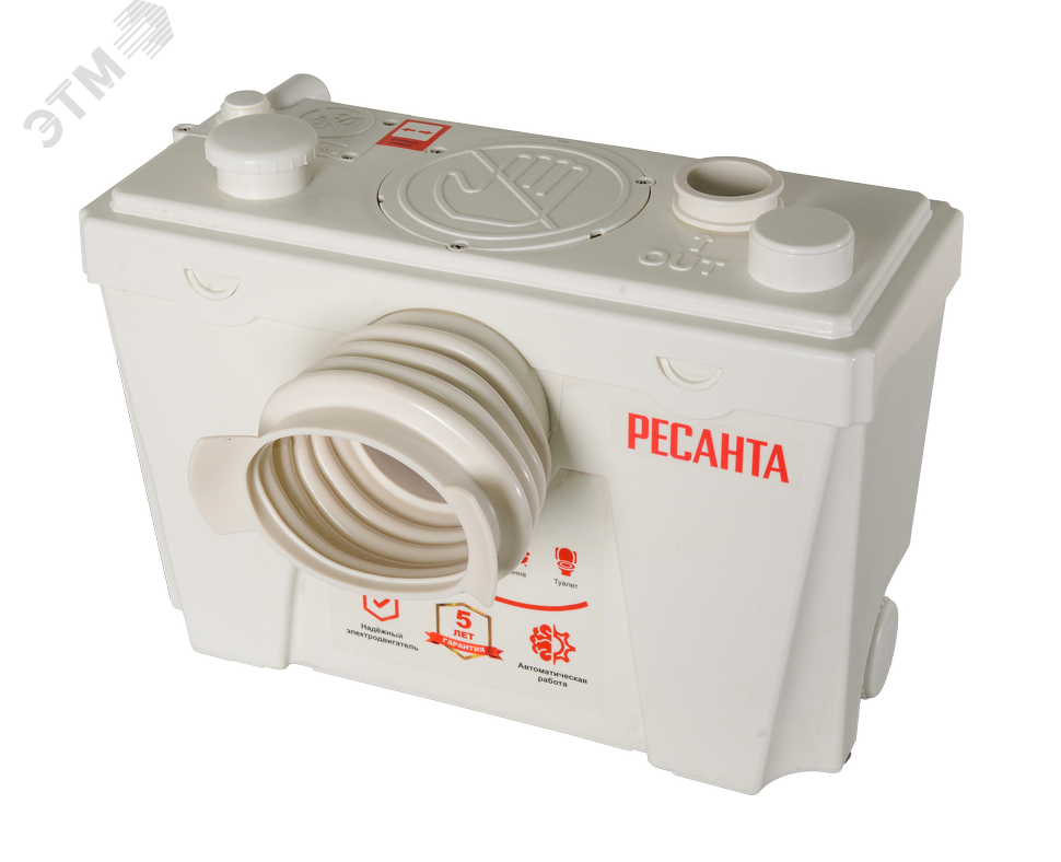 Изображение товара Канализационный насос КН 3WC Ресанта для бытовых и промышленных систем