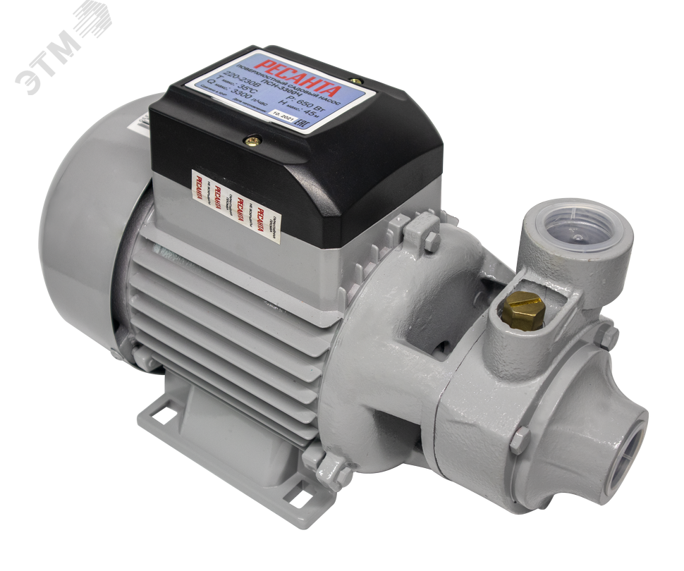 Изображение товара Поверхностный насос ПСН-3300Ч Ресанта для бытовых и промышленных задач