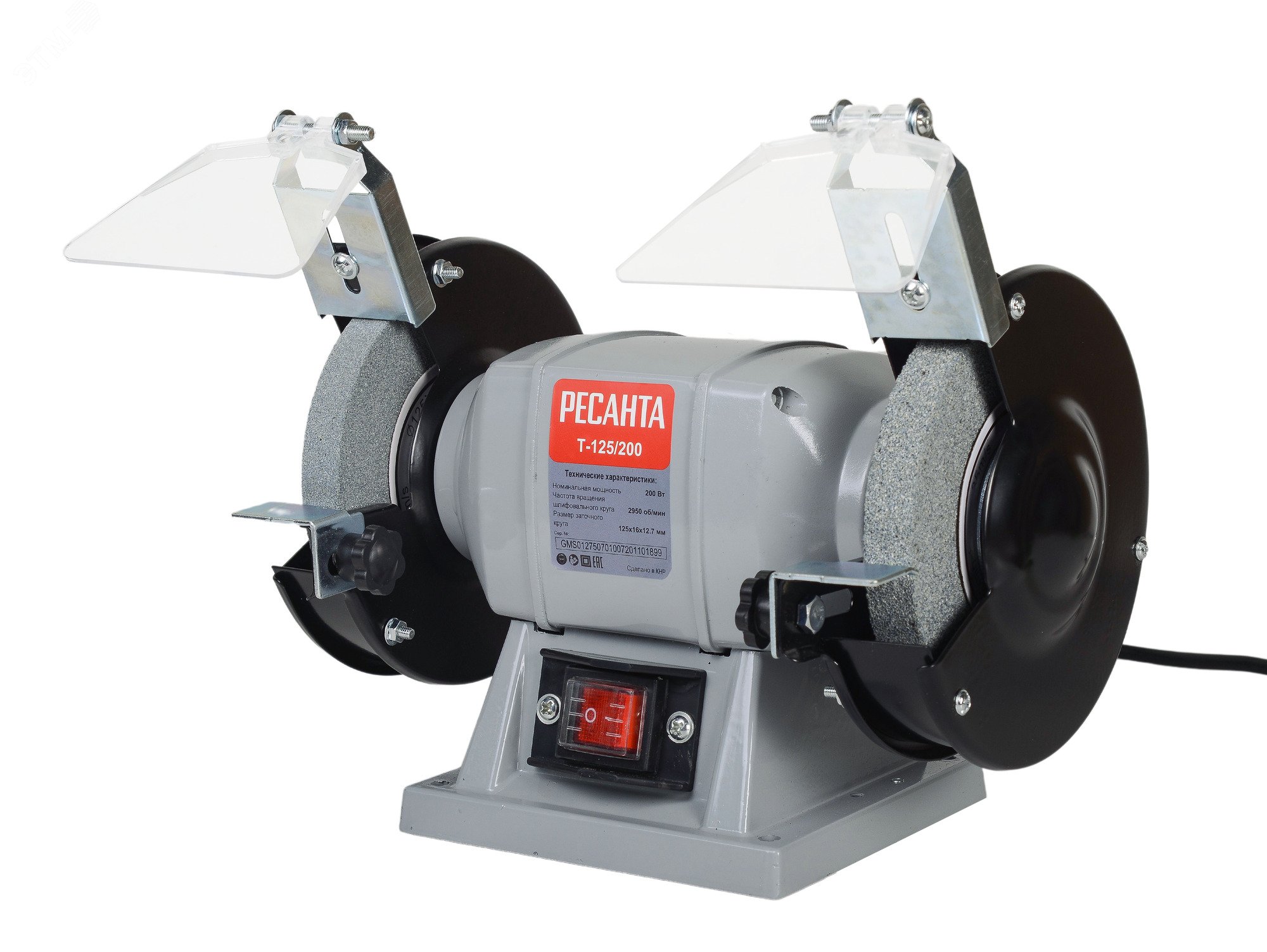 Изображение товара Точильный станок Ресанта Т-125/200 для заточки ножей и инструментов