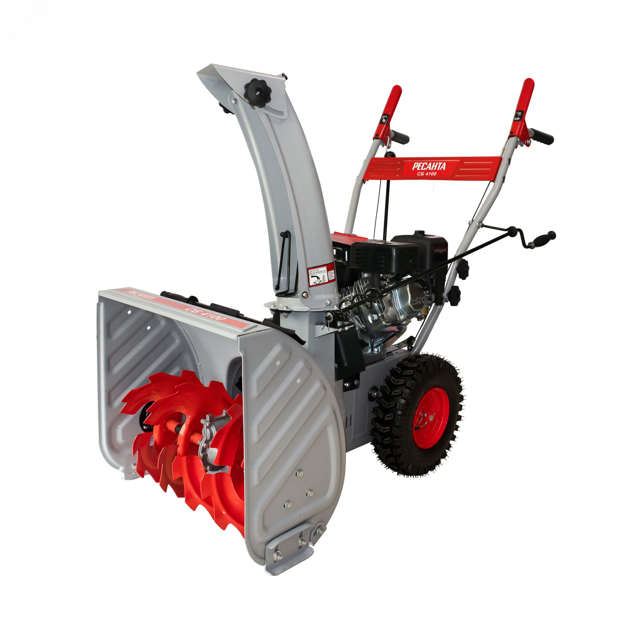 Изображение товара Снегоуборщик Ресанта СБ 4100 бензиновый мощный 7.0 л.с. ширина 56 см самоходный