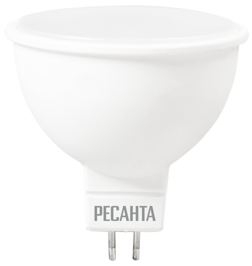 Лампа светодиодная LL-R-MR16-7W-230-4K-GU5.3 (рефлектор, 7Вт, нейтр., GU5.3) Ресанта
