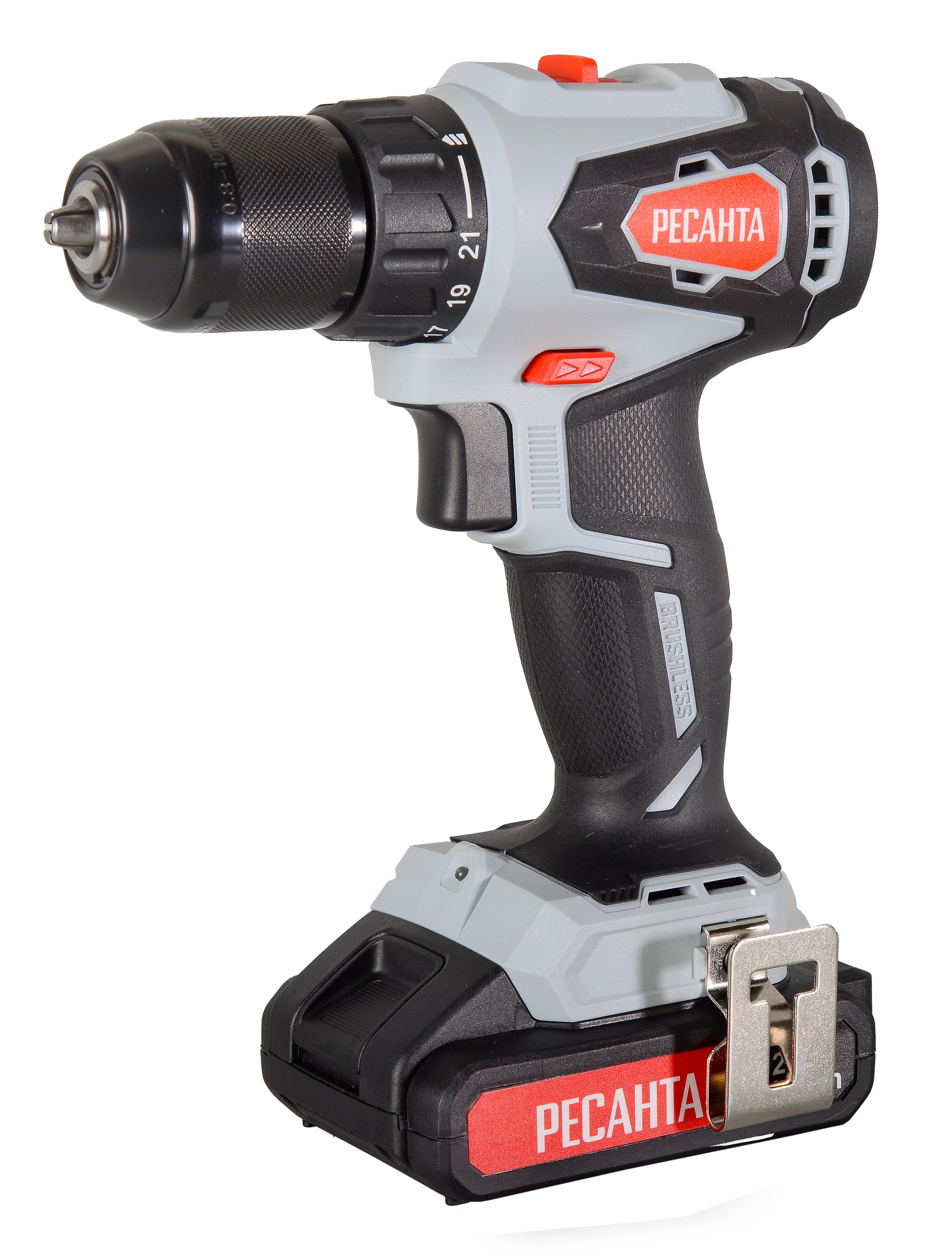 Дрель-шуруповерт аккумуляторная ДА-20-2ЛК-Б (2.0 А/ч)