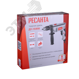 Дрель ударная ДУ-15/850 - фото 8