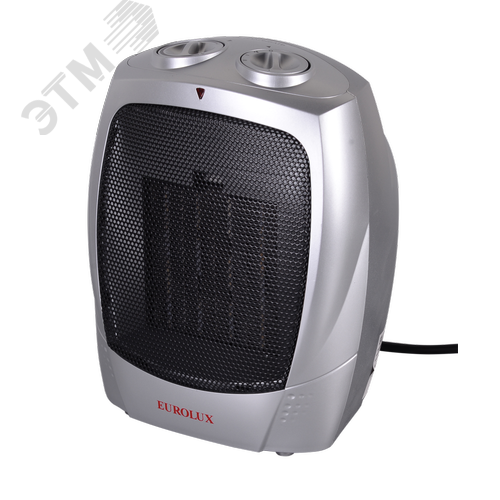 Изображение товара Тепловентилятор электрический на 1.8 кВт ТВК-EU-1, керамический нагреватель (шт)