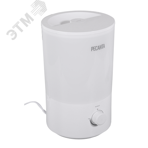 Изображение товара Увлажнитель воздуха ультразвуковой УВ2, объем резервуара для водя 3 л, мощность 25Вт, механическое упр-ние (шт)