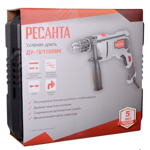 Дрель ударная ДУ-16/1100МК - фото 8