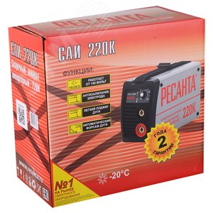 Инвертор сварочный ММА САИ220К (компакт) - фото 7