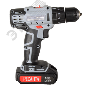 Дрель-шуруповерт аккумуляторная ДА-18-2ЛК-У - фото 4