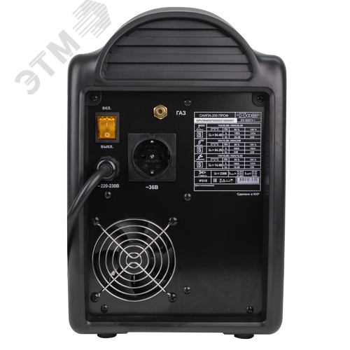 Полуавтомат сварочный САИПА-200ПРОФ (MIG/MAG) - фото 7