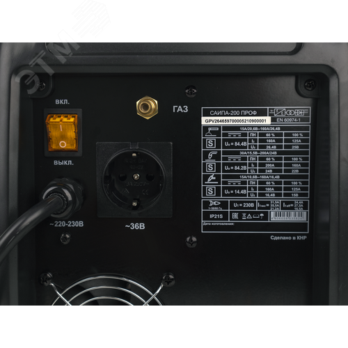 Полуавтомат сварочный САИПА-200ПРОФ (MIG/MAG) - фото 8