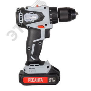 Дрель-шуруповерт аккумуляторная ДА-20-2ЛК (2,0 А/ч) - фото 4