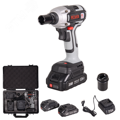 Изображение товара Гайковерт аккумуляторный АГ-300/20Li в кейсе (шт)