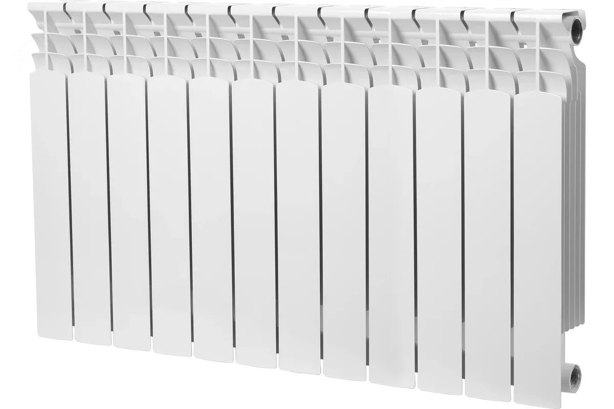 Изображение товара Радиатор биметаллический 500/100/12 нижнее подключение (шт) Изображение товара Радиатор биметаллический 500/100/12 нижнее подключение (шт)