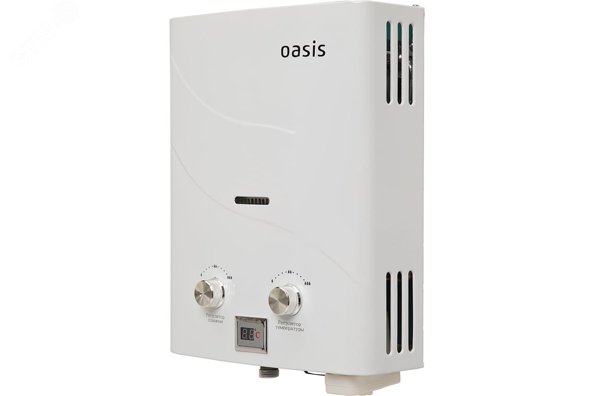 Изображение товара Газовый проточный водонагреватель Oasis B-12W 12 кВт