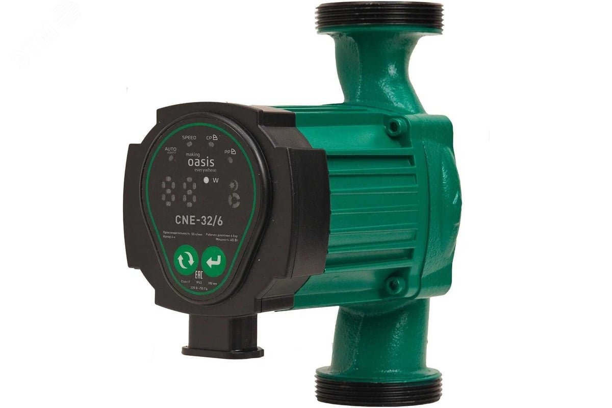 Изображение товара Циркуляционный насос CNE-32/6 для систем отопления и обогрева полов