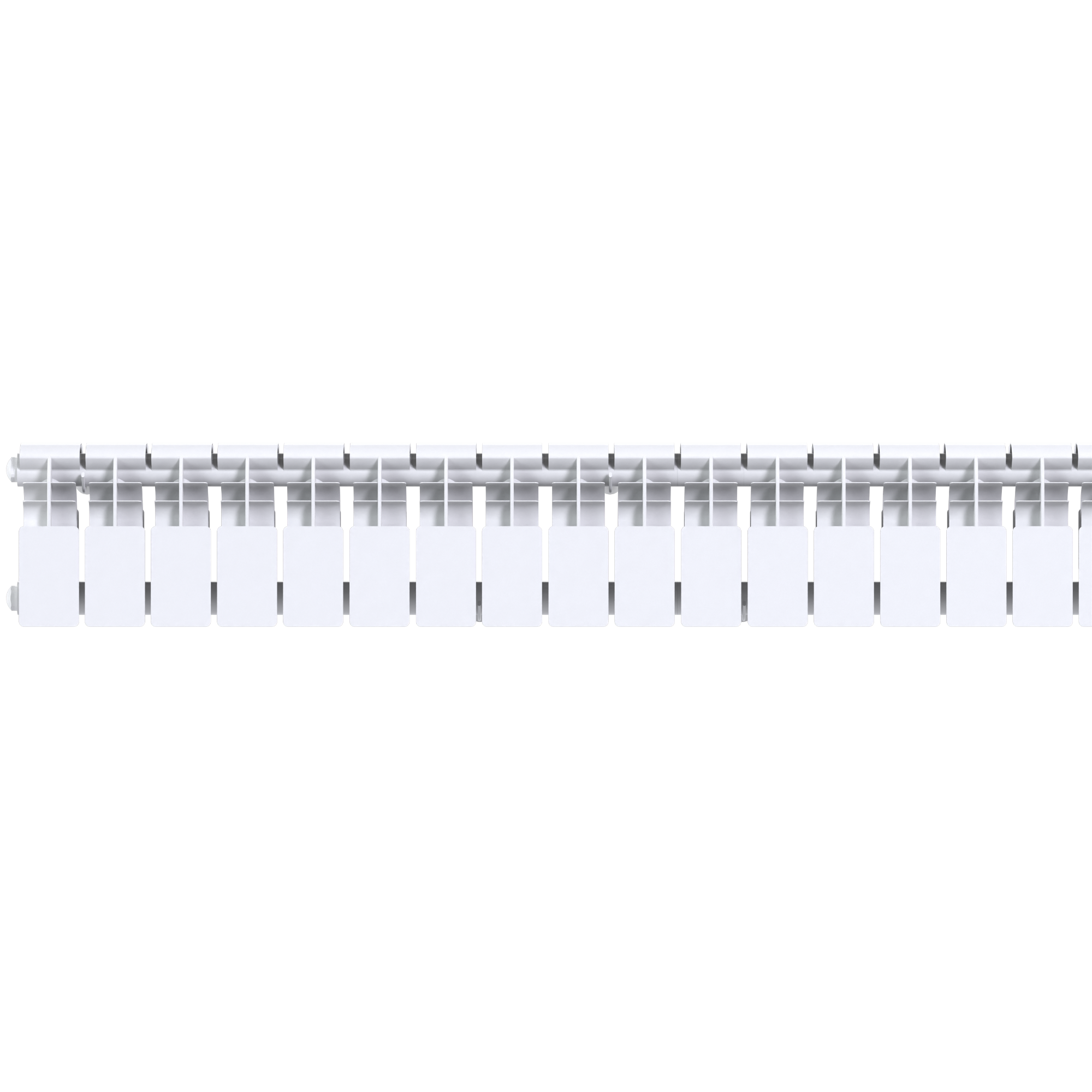 Радиатор биметаллический секционный  Pro 200/100/18 нижнее подключение 1602Вт