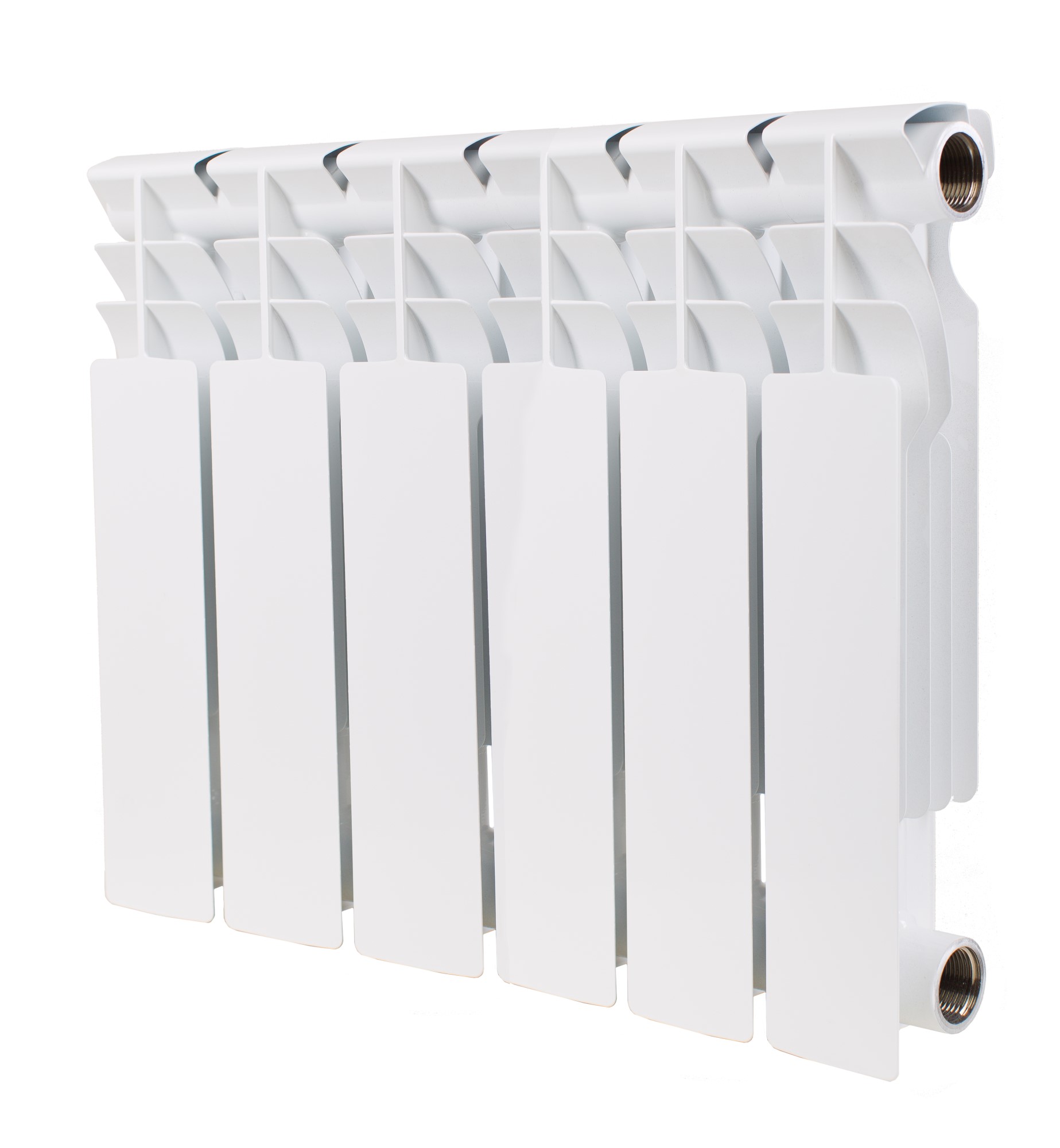 Радиатор биметаллический секционный  ECO 350/80/9 боковое подключение 945Вт