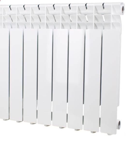 Радиатор алюминиевый секционный  PRO 500/80/13 боковое подключение 2184Вт