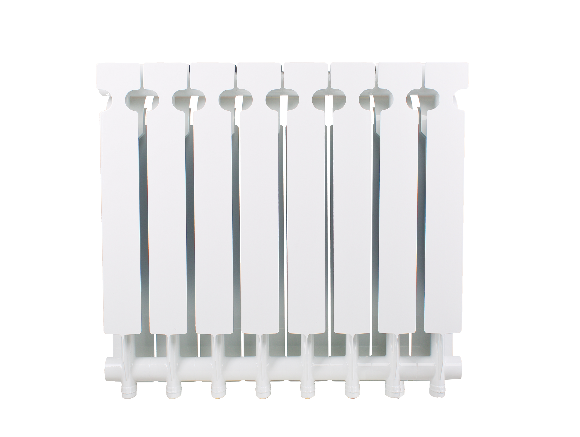 Радиатор алюминиевый секционный  Heat 500/90/1 боковое подключение 181Вт