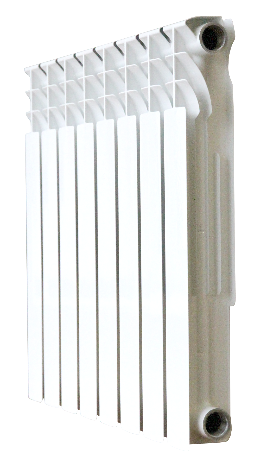 Радиатор биметаллический секционный  Heat 500/90/3 боковое подключение 555Вт