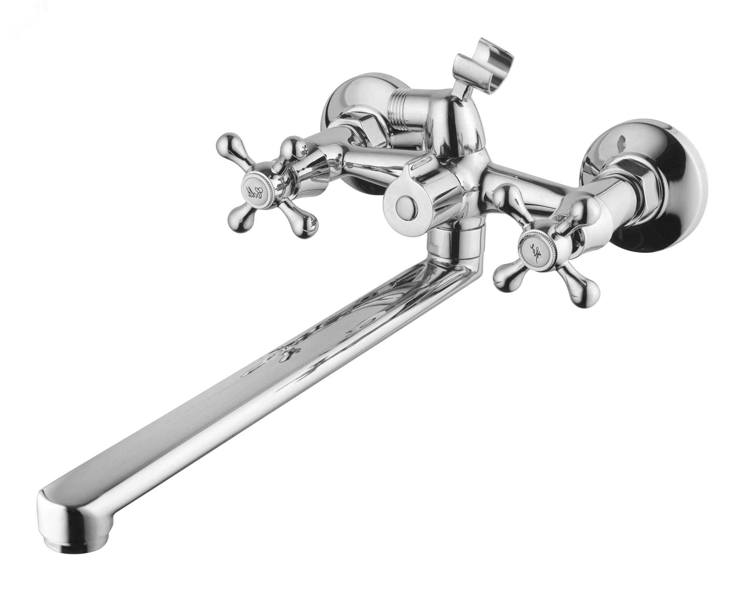 Изображение товара Смеситель для ванной Oasis L2001НС_Fri двухвентильный латунь 35 см G1/2 монтаж