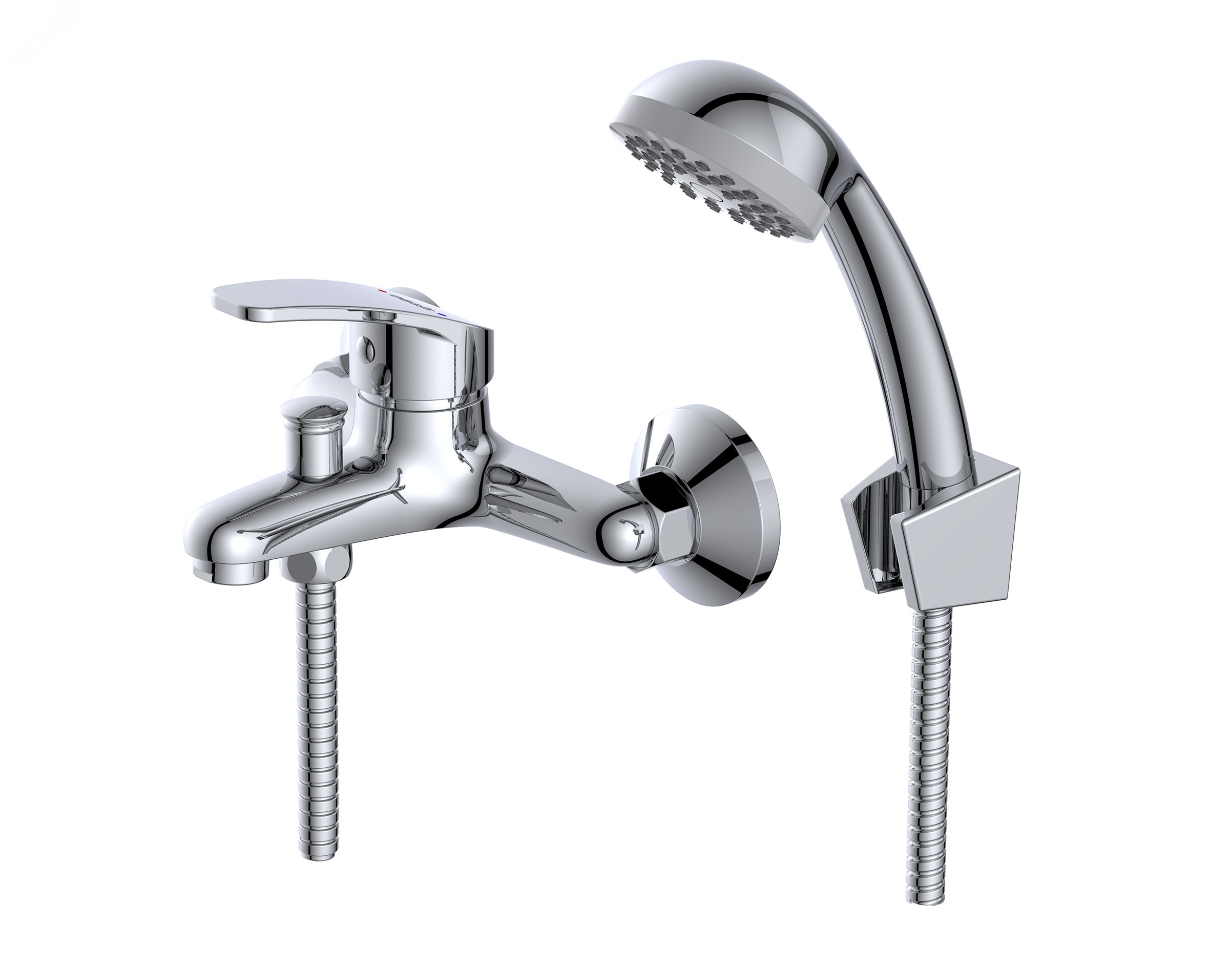 Изображение товара Смеситель для ванной Oasis L2005M_Pab однорычажный с аэратором и длинным изливом