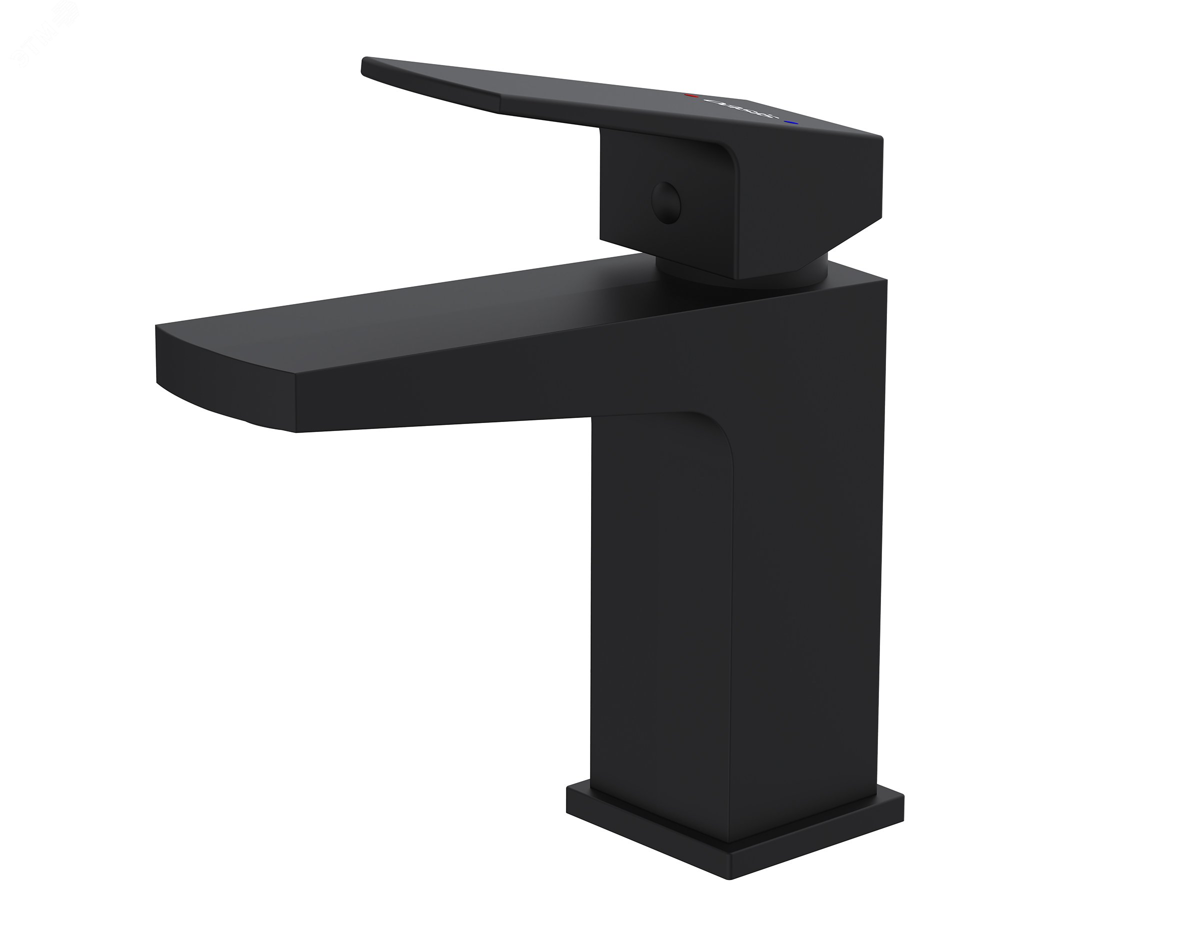 Изображение товара Одинарный смеситель для умывальника черный Oasis L3009MB_Sal