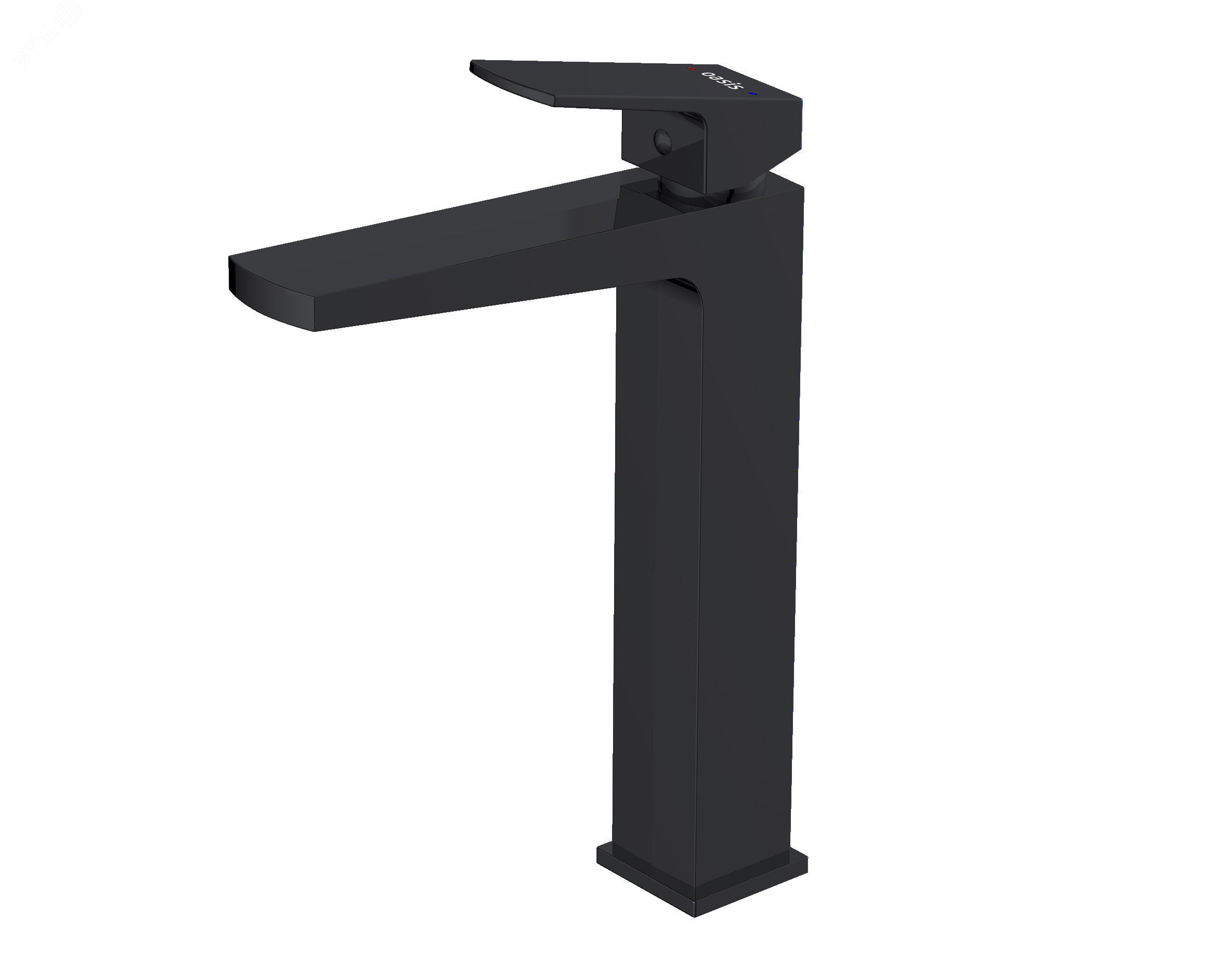 Изображение товара Однорычажный смеситель для умывальника Oasis L3010MB_Sal черный