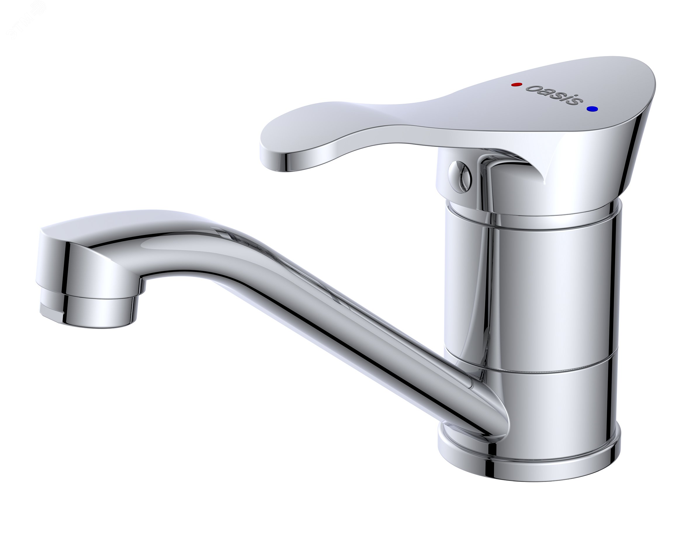 Изображение товара Смеситель для умывальника однорычажный Oasis L3019MG_Del