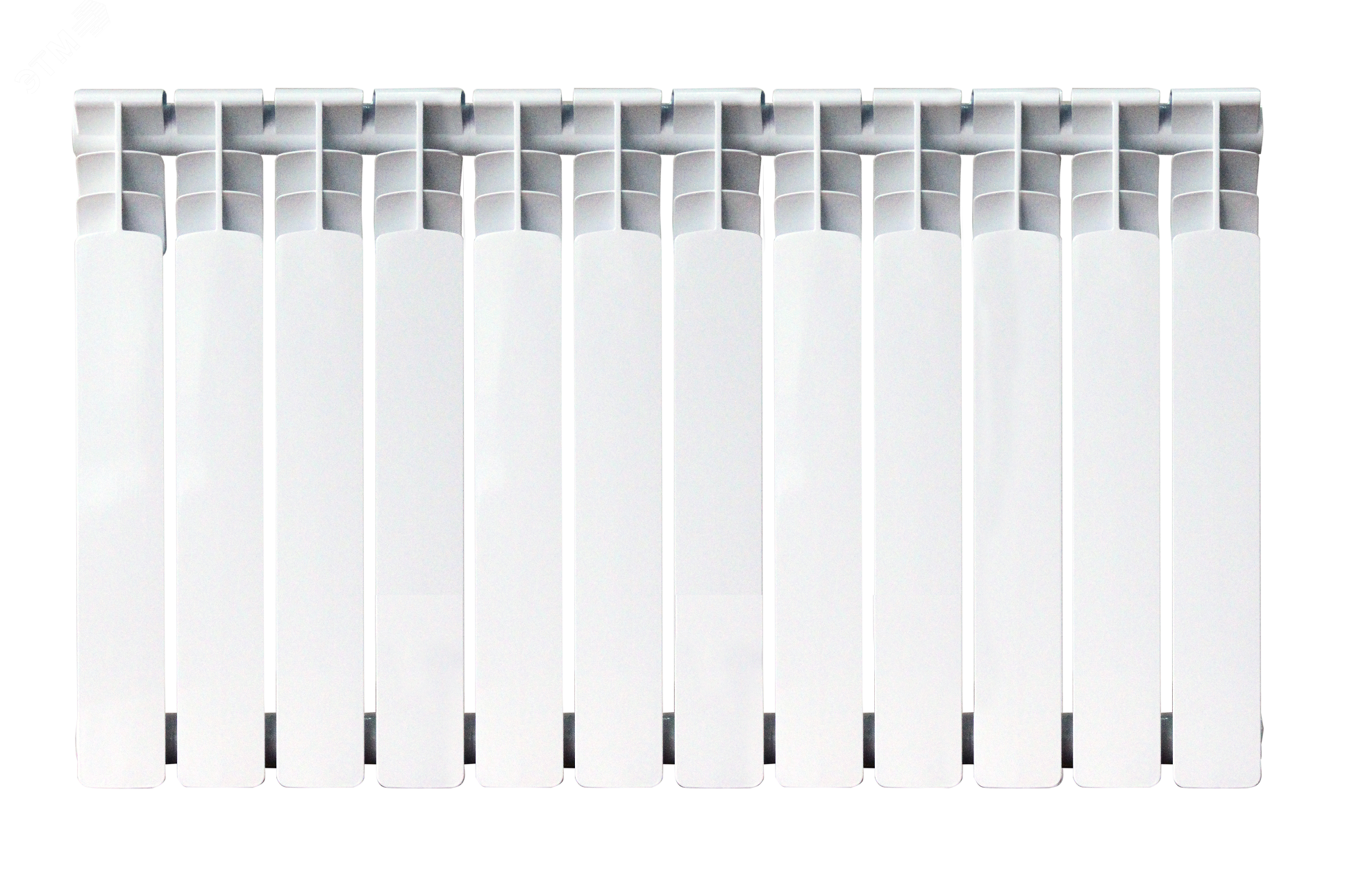 Радиатор биметаллический секционный 500/100/12 боковое подключение Р0000108219 Oasis - превью 2