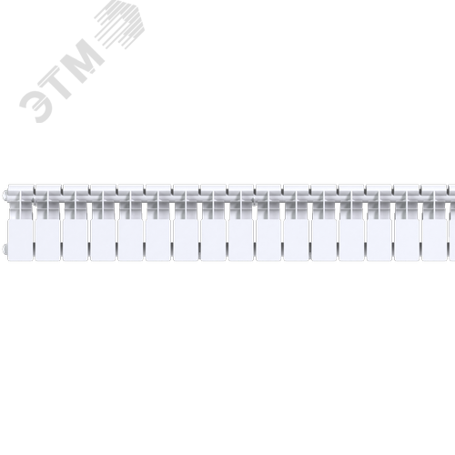 Радиатор биметаллический секционный  Pro 200/100/18 нижнее подключение 1602Вт - фото 1